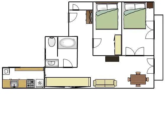 Poble Sec-1: Centrally Located Budget Apartment Barcelona